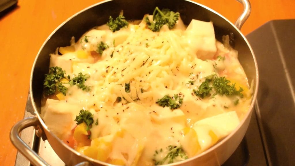 tofu with cheese